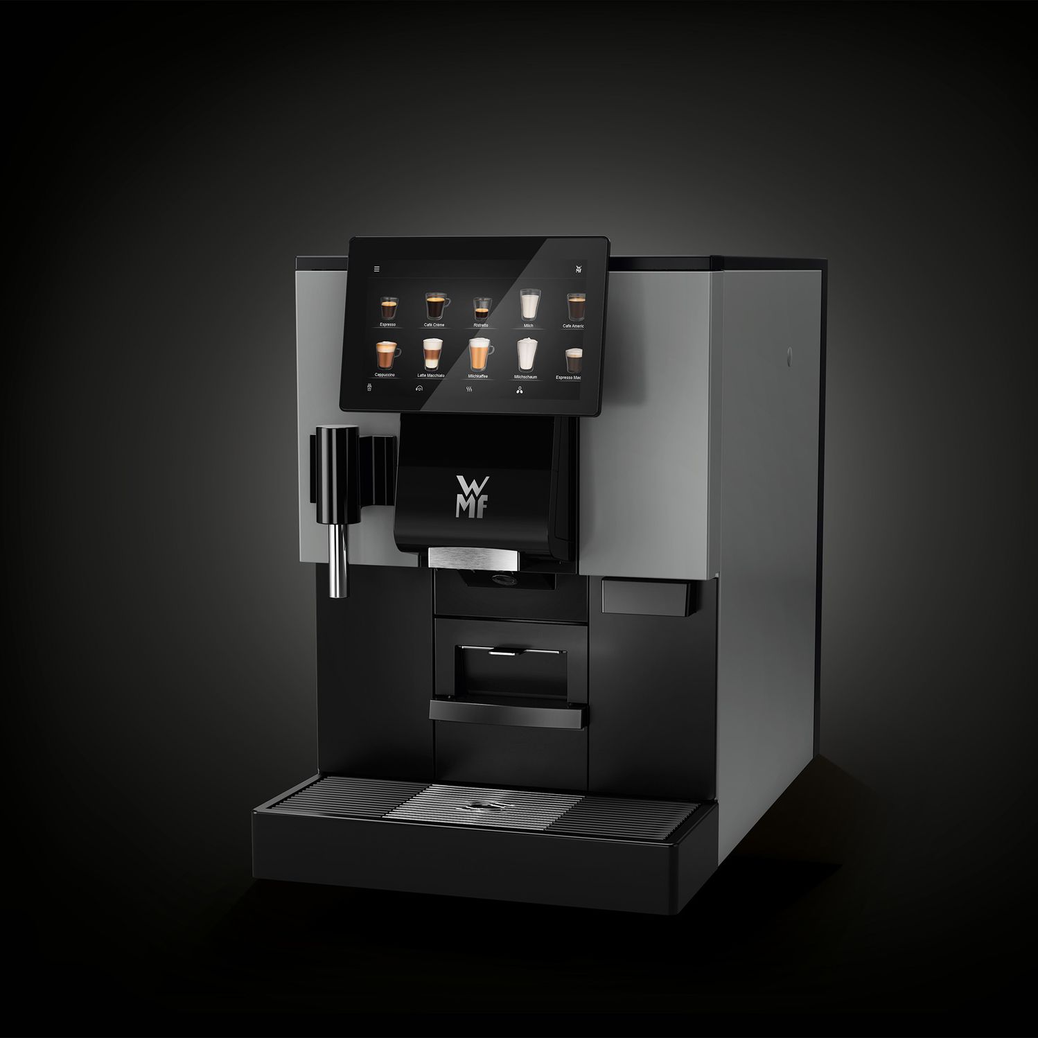 WMF Peak 50 fully automatic coffee machine with Compact Design