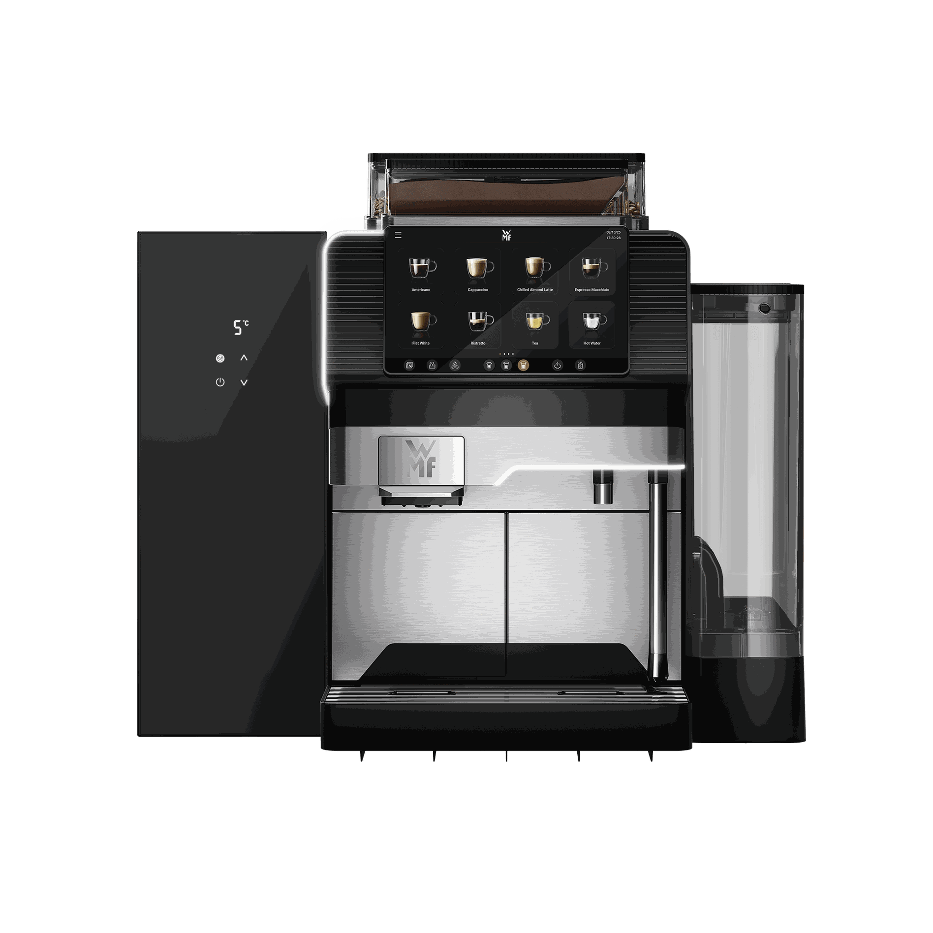 WMF Elevation 10 coffee machine with milk cooler