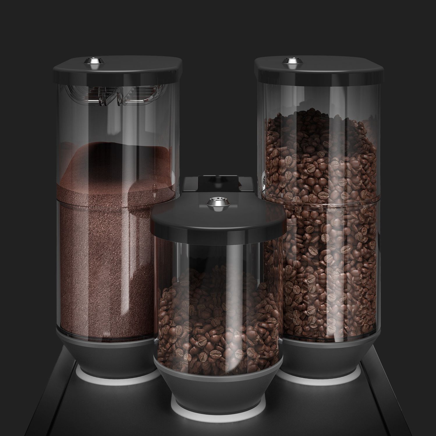 WMF 1500 S+ twin-powder hopper