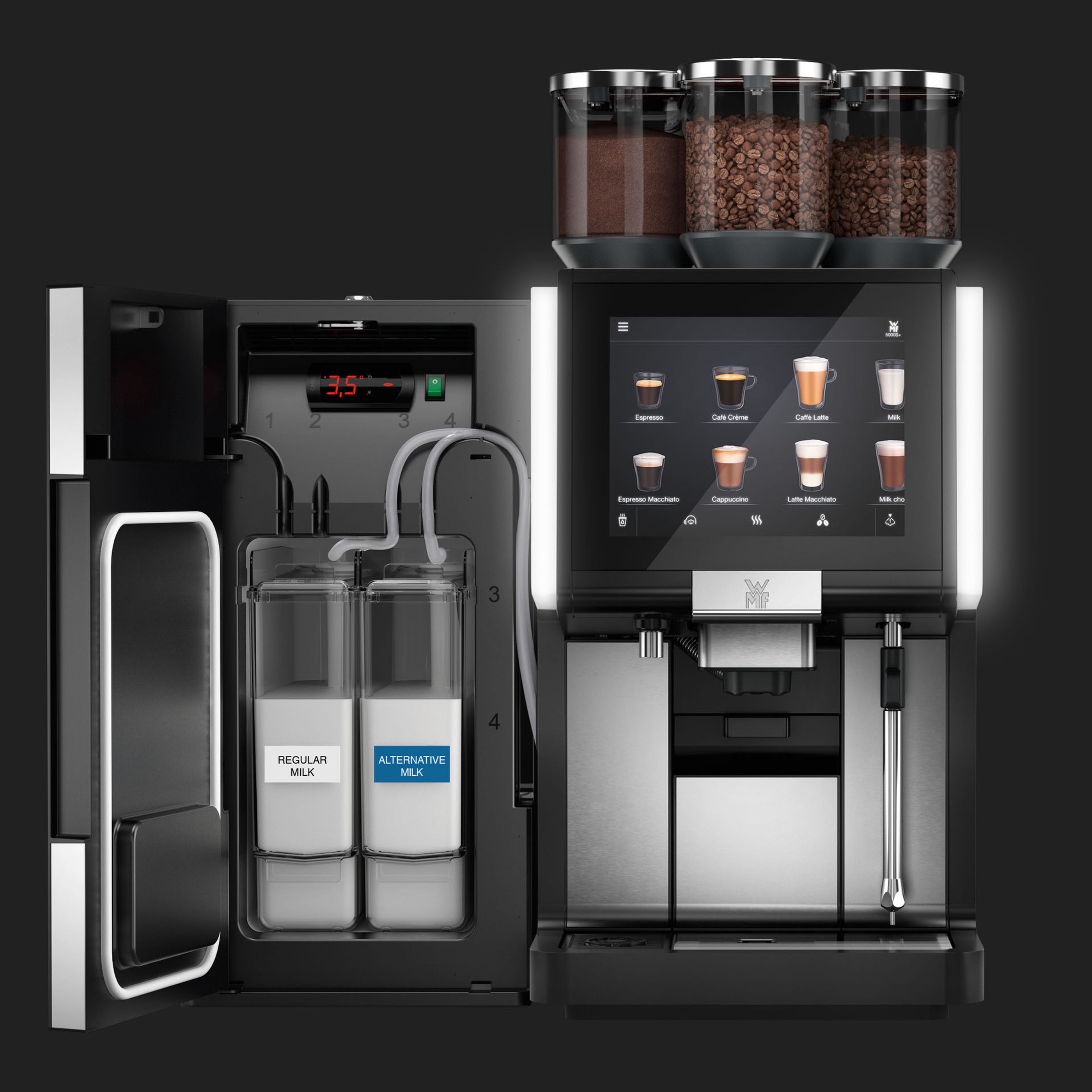 2-Milk Solution for the WMF 5000 S+ coffee machine
