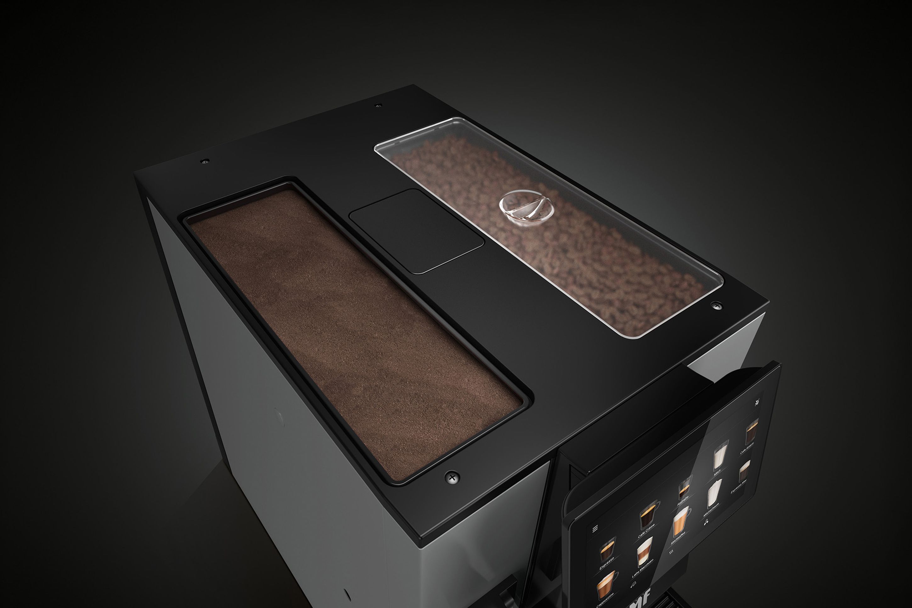 WMF Peak 50 Vollautomatische Kaffeemaschine mit Pulverbehältern