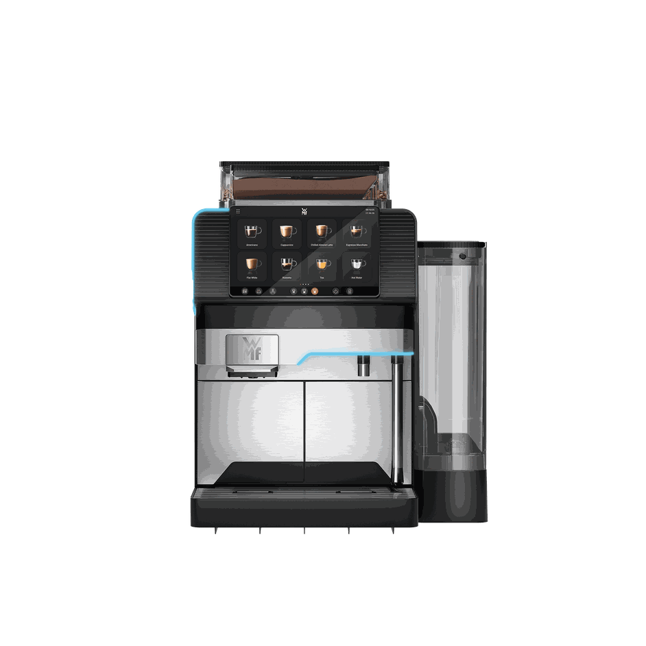 WMF Elevation 10 Vollautomatische Kaffeemaschine, Vorderansicht ohne Hintergrund
