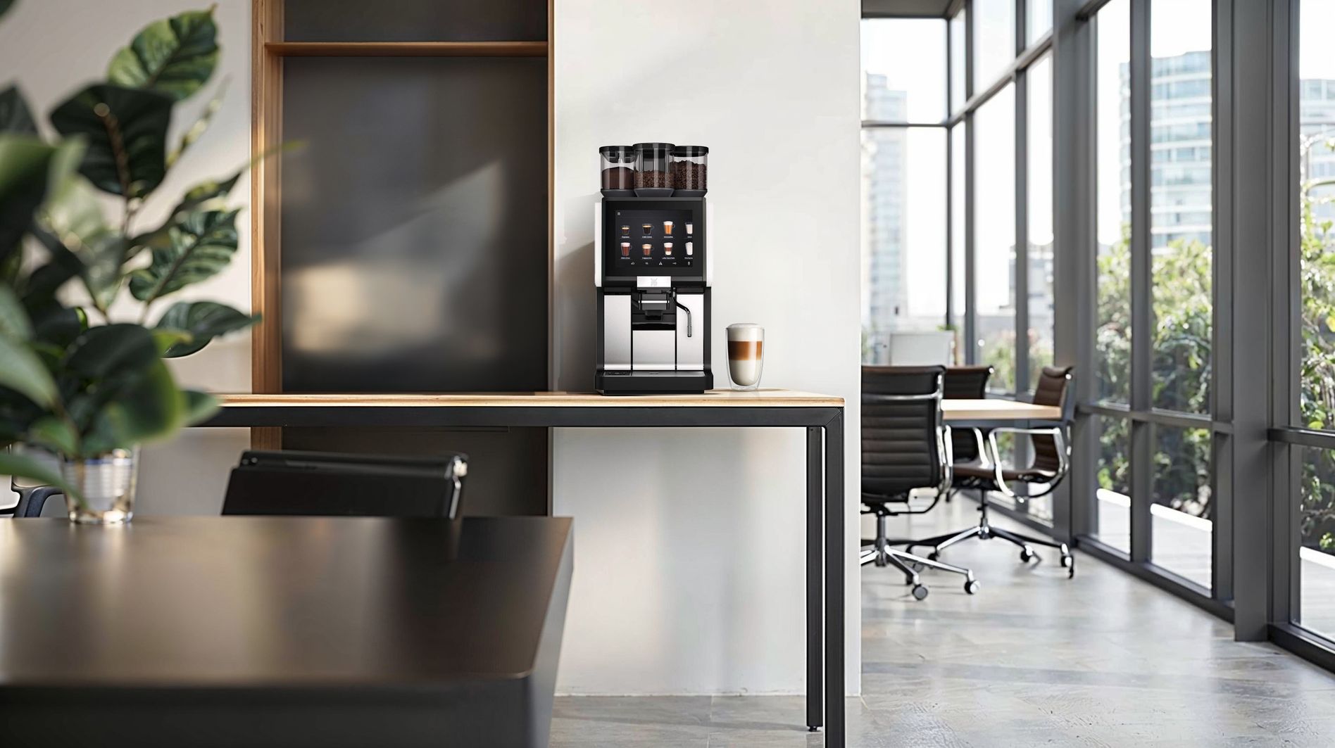 coffee machine in the office