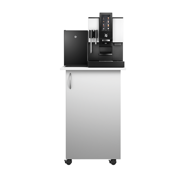 WMF Coffee Station 58 with WMF 1100 S and Countertop Cooler