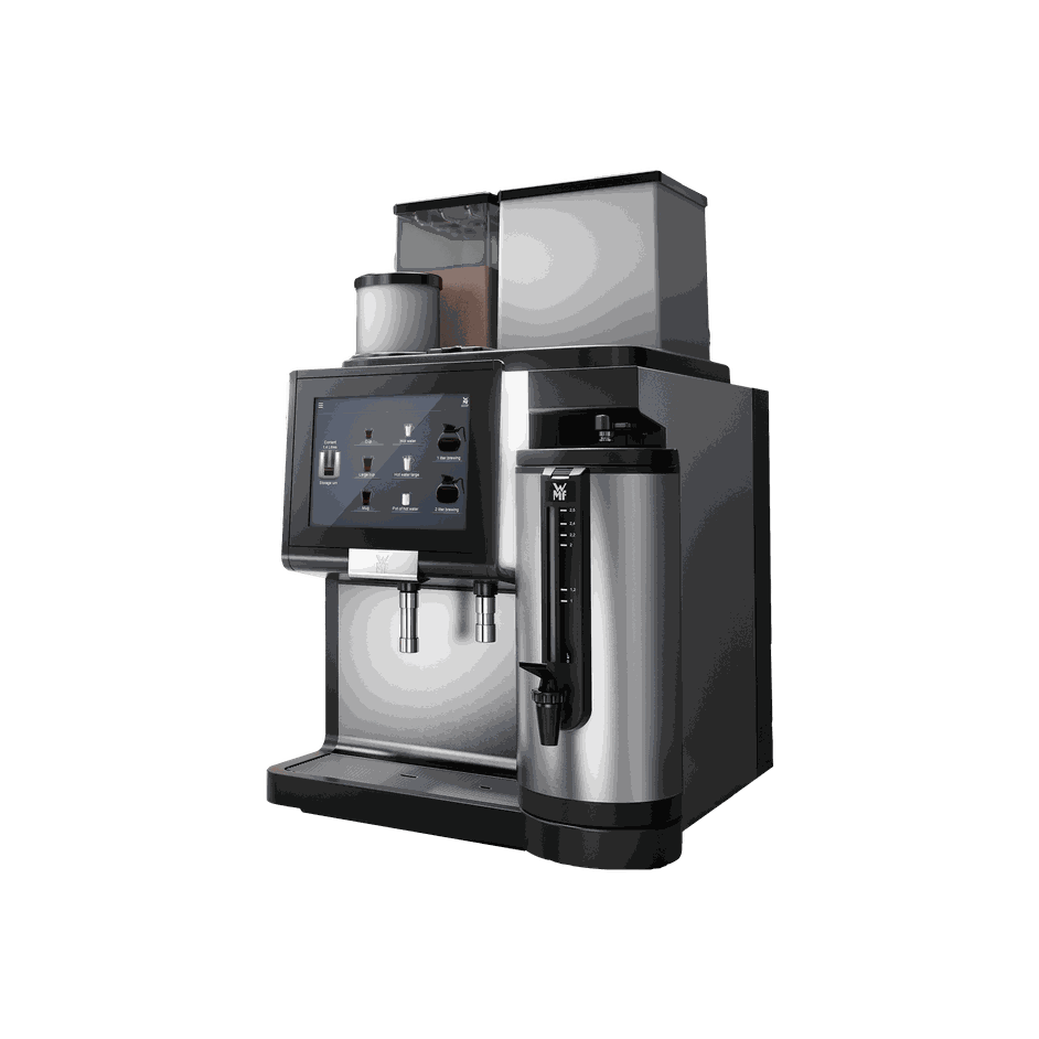 Ekspres do kawy z filtrem WMF 9000 F Pamięć wewnętrzna Widok z boku